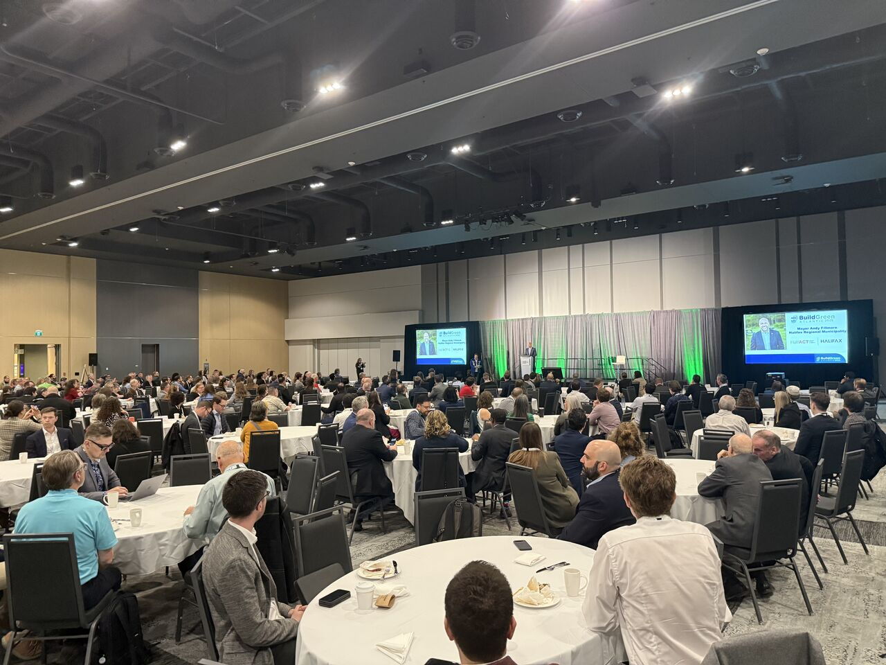 BuildGreen Atlantic delegates at the Halifax Convention Centre.